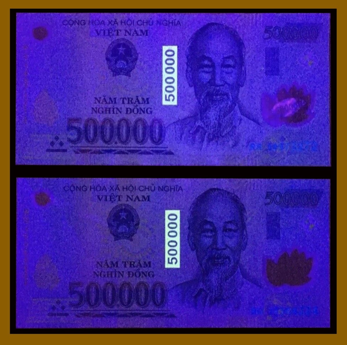 500,000ベトナムドン 500,000ベトナムドン紙幣 Nam Tram Nghin Dong