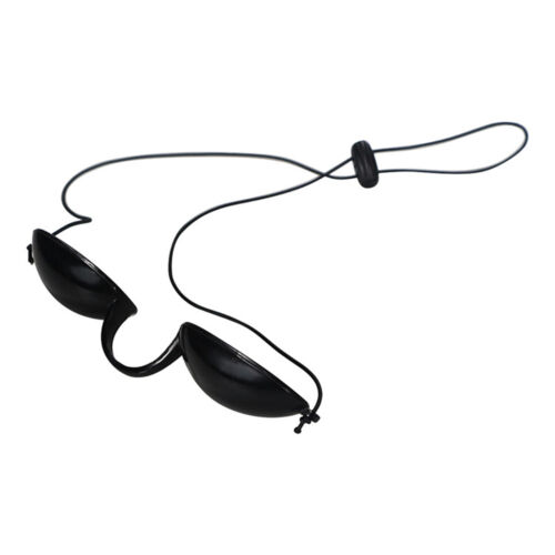 Tragbare Schutzbrille Augenschutz -Brille für Sonnenbank Schwarz N6F8 - Bild 1 von 6