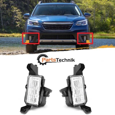 Left Right Side LED Fog Light Bumper Driving Lamp For 2020-2022 Subaru Outback