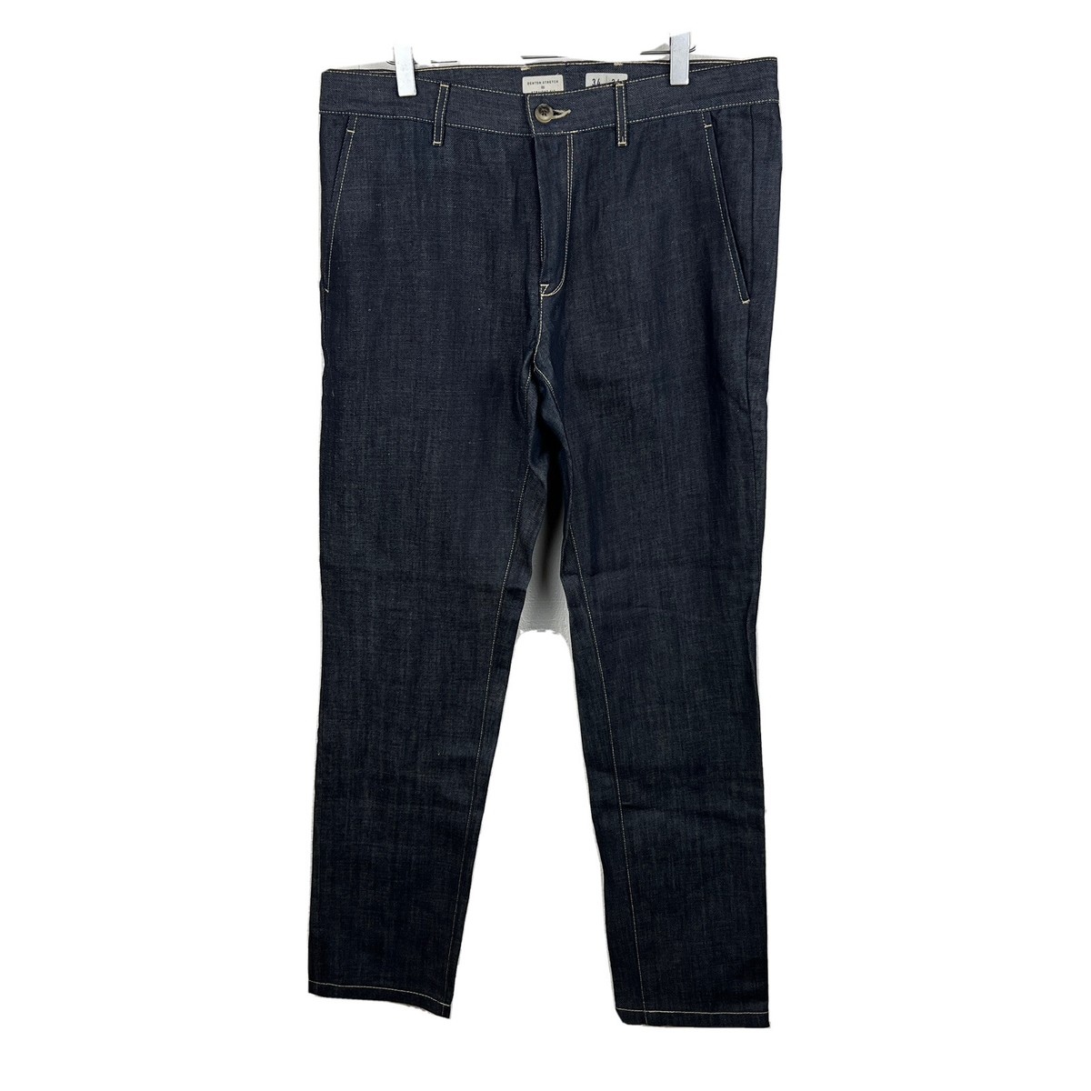 Tommy Hilfiger Denton Jeans 34 Mens Blue Straight Leg Low Rise