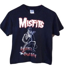 Vintage Gildan 1999 Misfits Legacy of Brutality T-Shirt Youth sz med. pre owned