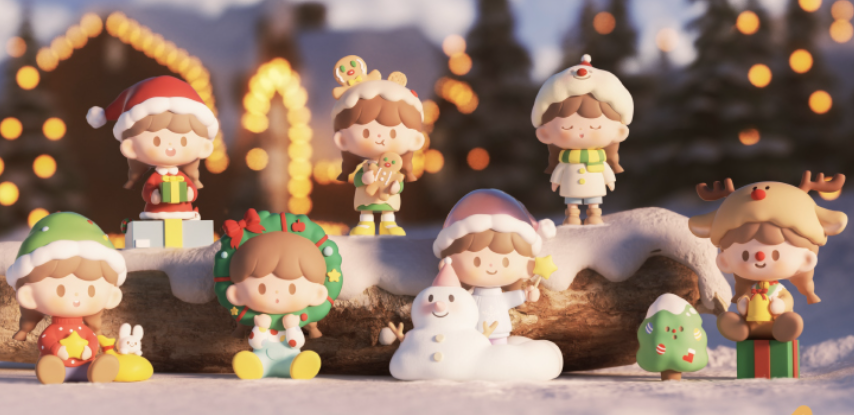 F.UN zZoton 2021 Christmas Holiday Series Confirmed Blind Box