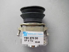 Mafelec YSK578D0 Momentary Mushroom Push Button Bump Switch Normally Open