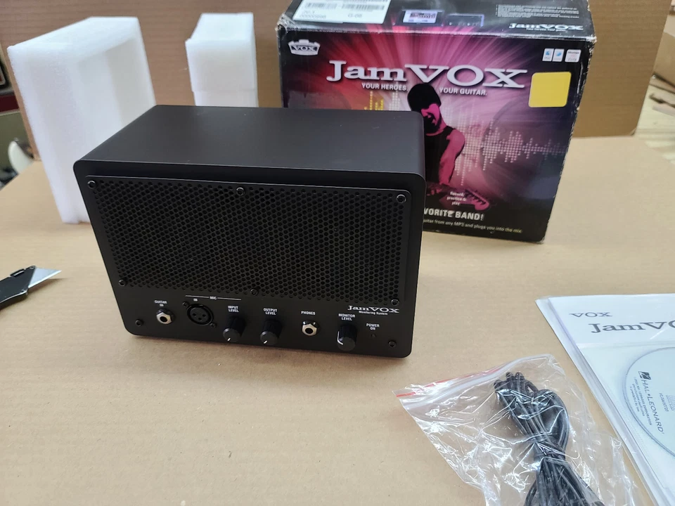 VOX JamVox JV-1 Guitar Monitoring System USB Interface w/ Box, Software, Discs - Image 3 of 4