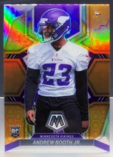 Andrew Booth Jr. Vikings RC 2022 Mosaic Honeycomb Prizm Ultra Rare Case Hit 🔥
