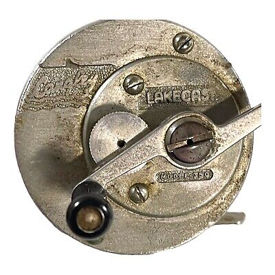 Vintage Langley Lakecast Model 350 Bait Casting Fishing Reel Vintage Langley Lakecast Model 350 Bait Casting Fishing Reel
