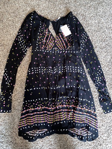 OB736059 Coryn Long Sleeve Mini Dress 
