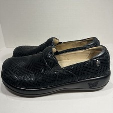 Alegria Womens Keli PRO Black Comfort Professional Shoe Slip On Sz 7 Clog