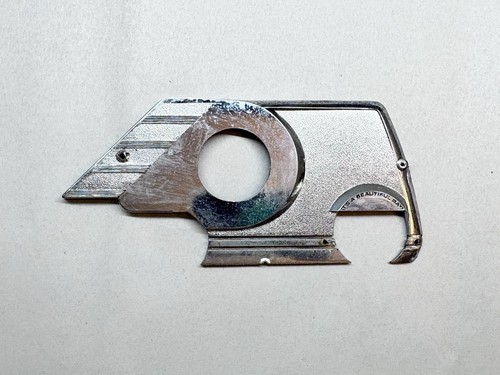 Vintage Japanese Pachinko Machine Part Chrome Beauty Ring Super DX Beautiful Day