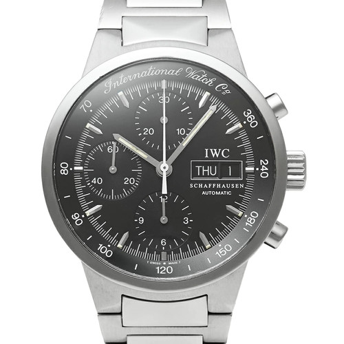 IWC Gst IW370708 Black Case Size 40mm x 40mm Men's Used Watch ...
