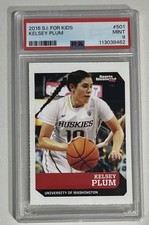 KELSEY PLUM ROOKIE 2016 SPORTS ILLUSTRATED For Kids USA OLYMPIC WNBA MINT PSA 9
