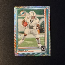 2025 Panini Donruss Optic Premium Box Set TYREEK HILL #150 WAVE PRIZM 44/300
