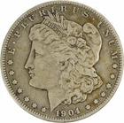 1904-S Morgan Silver Dollar VF Uncertified #151
