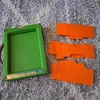 Teenage Mutant Ninja Turtles Mutant Maker 1990 Playmates Case W/ 8 Plates VTG
