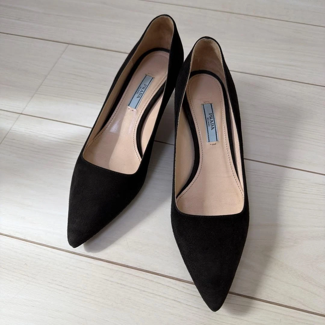 PRADA Women's Suede Heels for sale | eBay