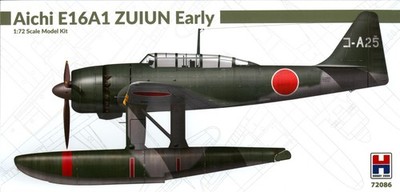 Hobby 2000 Models 1/72 AICHI E16A1 ZUIUN (EARLY) ''PAUL'' Japanese Seaplane