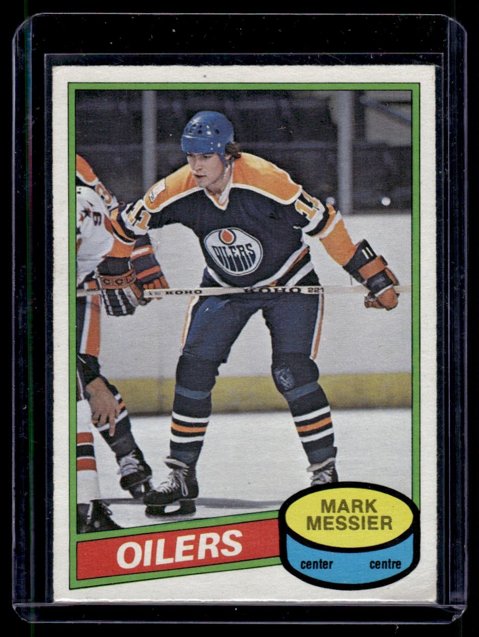 1980-81 O-Pee-Chee Hockey Mark Messier Rookie #289