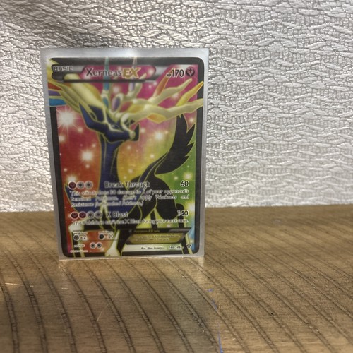 Pokemon TCG Xerneas EX (146 Full Art) Ultra Rare Holo XY Base Set 146/146  NM