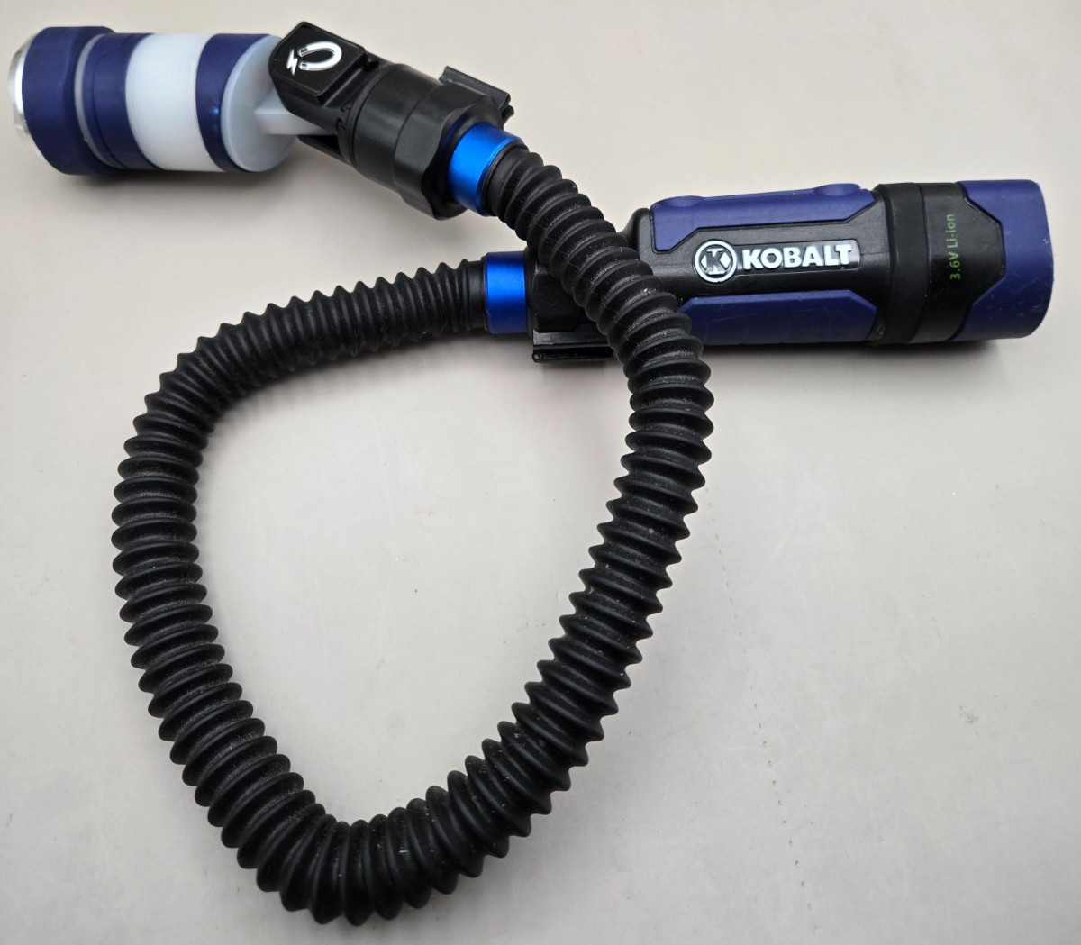KOBALT HyperCoil LED Snake Work Light RECHARGABLE 4 Mode light