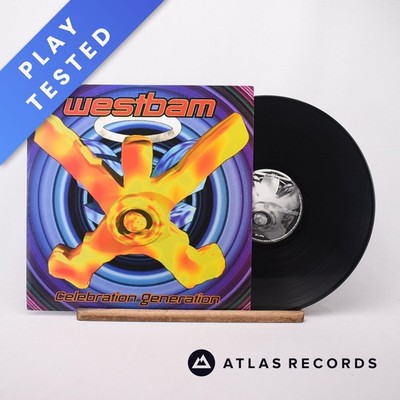Westbam Celebration Generation 12'' Single Vinyl Record PQX 5 Polydor - EX/VG+