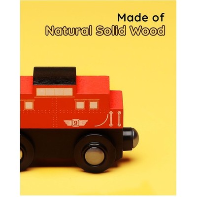 Magnetic Motorized Train Toys for Kids, Battery Operated