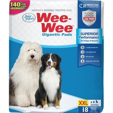 WEE-WEE PADS WITH BARRIER EDGE GIGANTIC