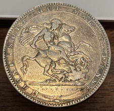 Great Britain, George III, Crown 1819, V Pense 2015