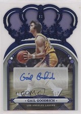 2022-23 Panini Crown Royale Blue 45/75 Gail Goodrich #CA-GGR Auto HOF 0r5l