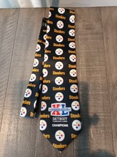 NFL STEELERS Super Bowl XL Ralph Marlin Polyester Neck Tie 2006
