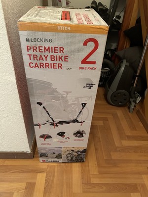 Allen Sports Premier Tablett-Rack mit Verriegelung für 2 Fahrräder