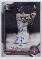 2022 Bowman Chrome Prospect Auto Liam Spence #CPA-LS Auto 0q4s