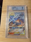 2019 Sun & Moon Charizard & Reshiram GX 20/214 Unbroken Bonds BECKETT 9 Mint