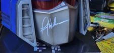FRANK WELKER Signed Autograph SOUNDWAVE TRANSFORMERS Full Size HELMET Replica