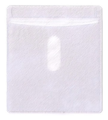 CD Double-sided Plastic Sleeve White Lot