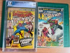 Amazing Spider-Man 121 & 122 LOT Death of Gwen Stacy & the Green Goblin MARVEL