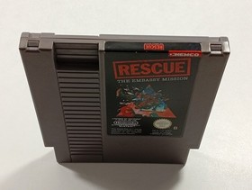 RESCUE THE EMBASSY MISSION NINTENDO NES PAL-B FRA (WITHOUT HOLD - GOOD CONDITION