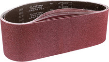STEBRUAM Sanding Belt 150 x 1220 mm, Sander Belts Set（80/120/150/240/400 Grai