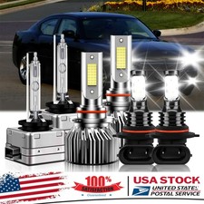 For Mazda 3 2007 2008 2009 Led Hid Headlight Fog Lights Bulbs Kit 6000k White