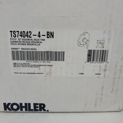 #ad Kohler K TS74042 4 BN Pitch Function Pressure Balanced Valve Trim $43.99