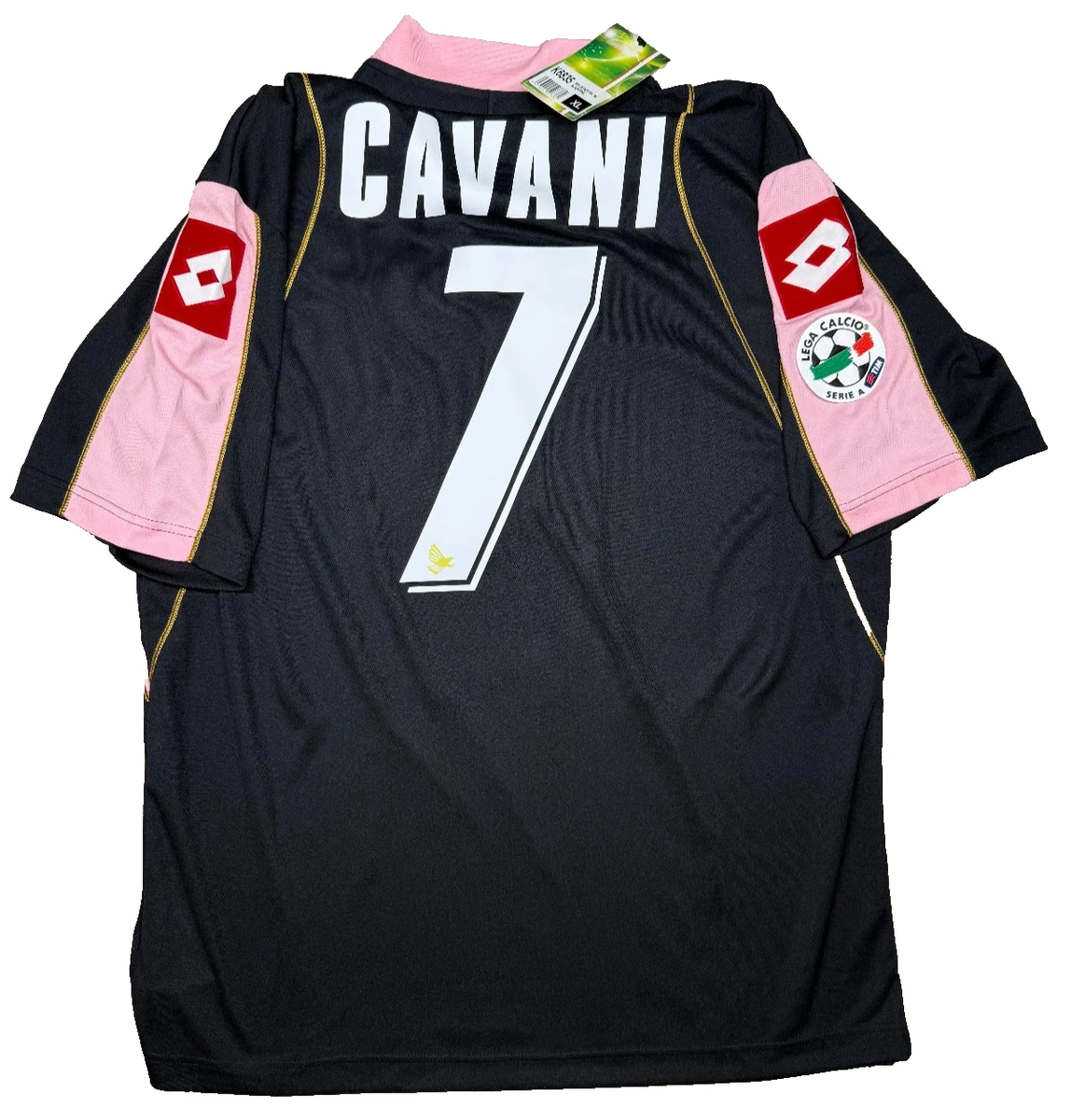Settantallora - T-Shirt Maglietta J3816 Ultras Palermo Fun Old Shool Rosa NeroTaglia S