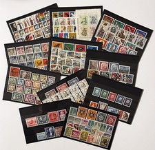 Briefmarken AUSWAHL / Jahrgang 1954 bis 1990 BERLIN postfrisch