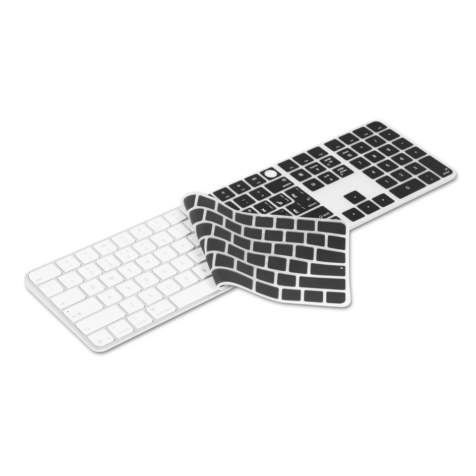 XSKN Russian Keyboard Cover for 2024 iMac Magic Keyboard and Numeric A3119 M4 - Image 4 of 4