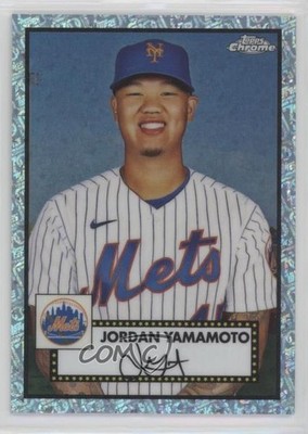 2021 Topps Chrome Platinum Anniversary 16/70 Jordan Yamamoto #478 0nr3
