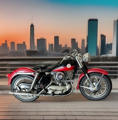 フランクリンミント HD 1957年式 HDXL スポーツスター 1/10 希少 フランクリンミント HD 1957年式 HDXL スポーツスター 1/10 希少