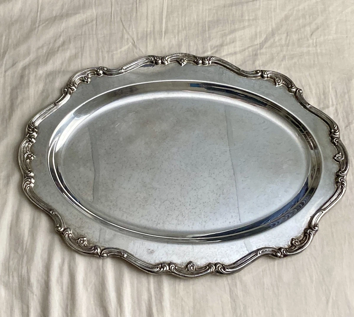 GORHAM heritages トレイ Gorham Heritage In Antique Us Silver-Plated Platters & Trays for