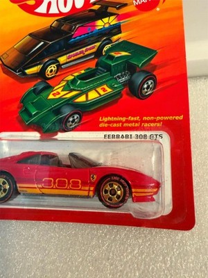 Hot Wheels Ferrari 308 Gts Red Regular Hot Ones Chase Rare VHTF