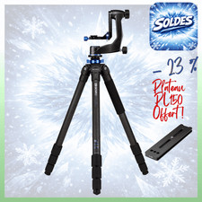 BENRO TMA48CXLGH5C -23 WITH PL150 FREE KiT Tripod MACH 3 Carbon with