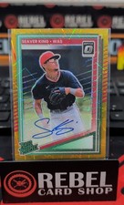 Seaver King Gold Auto #/10 🔥 2025 Panini Donruss Gold Velocity Prizm Autographs