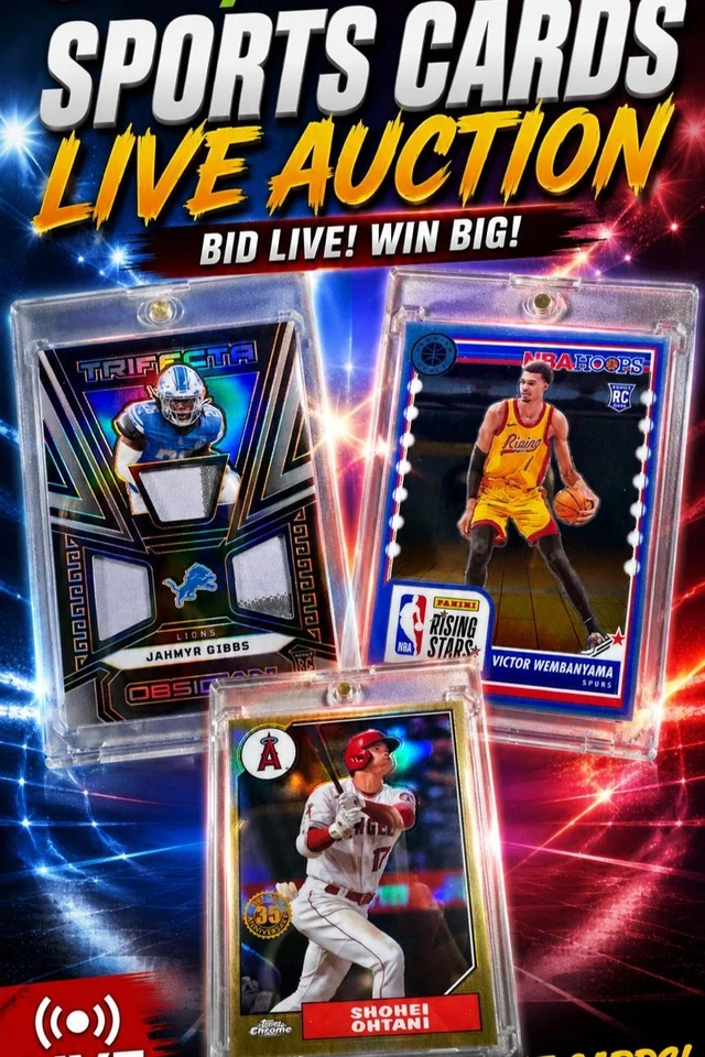 NBA/NFL プロベアリミテッド他4体セット eBay Live