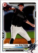 2021 Bowman #BP-32 Dax Fulton Prospects Miami Marlins
